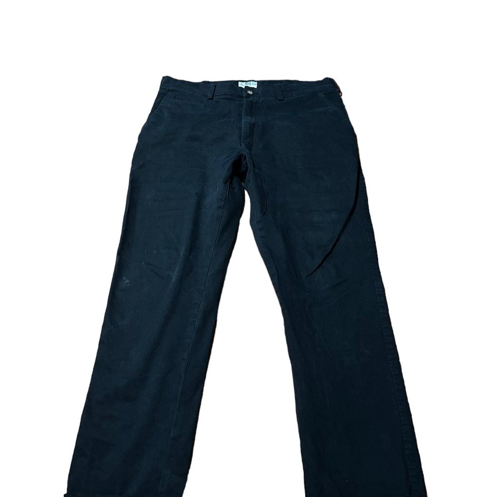 Mens Lee Black Slim Stretch Chinos (Black) - 36Wx32L (worn once!!)